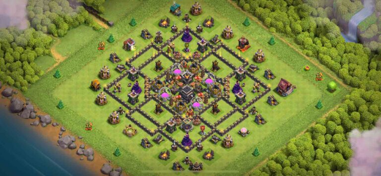Best TH9 Farming Base Layout