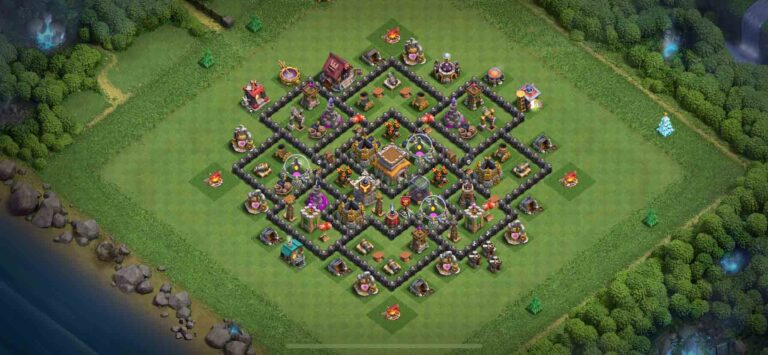Strong TH8 Home Village Base